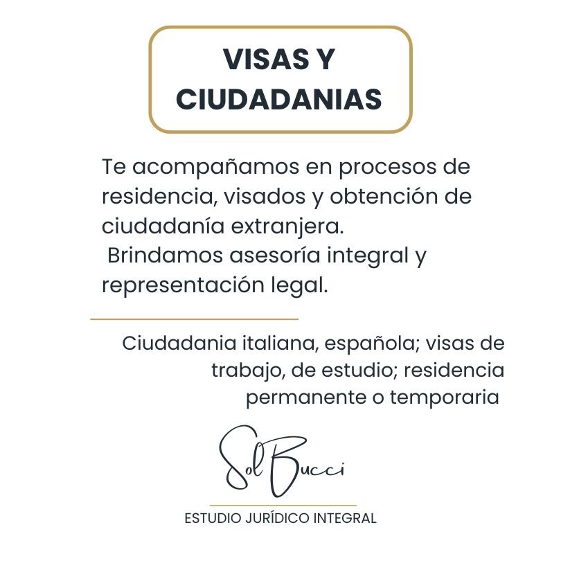Ciudadania y visados - Detalles