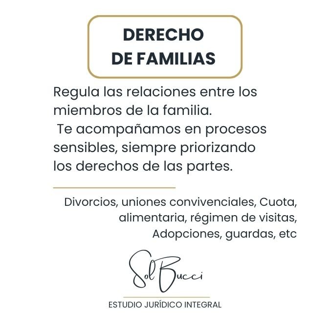 Derecho de Familia - Detalles